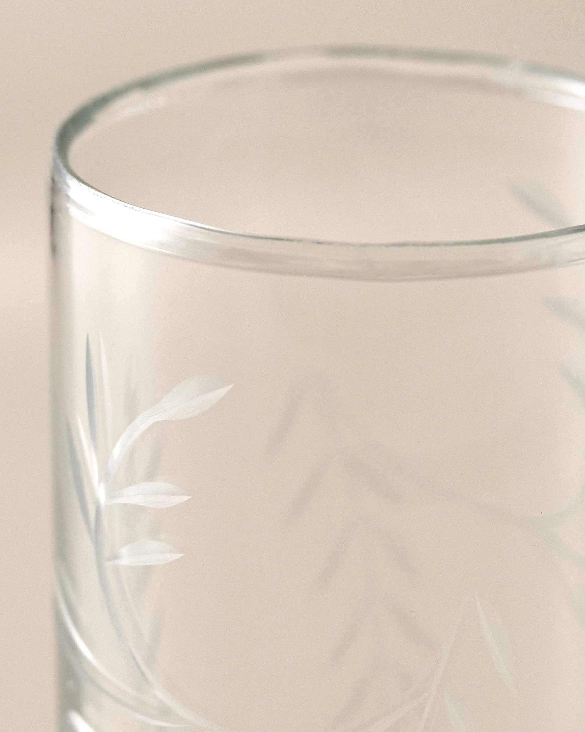 Marlowe Etched Glass Tumbler - Image 6