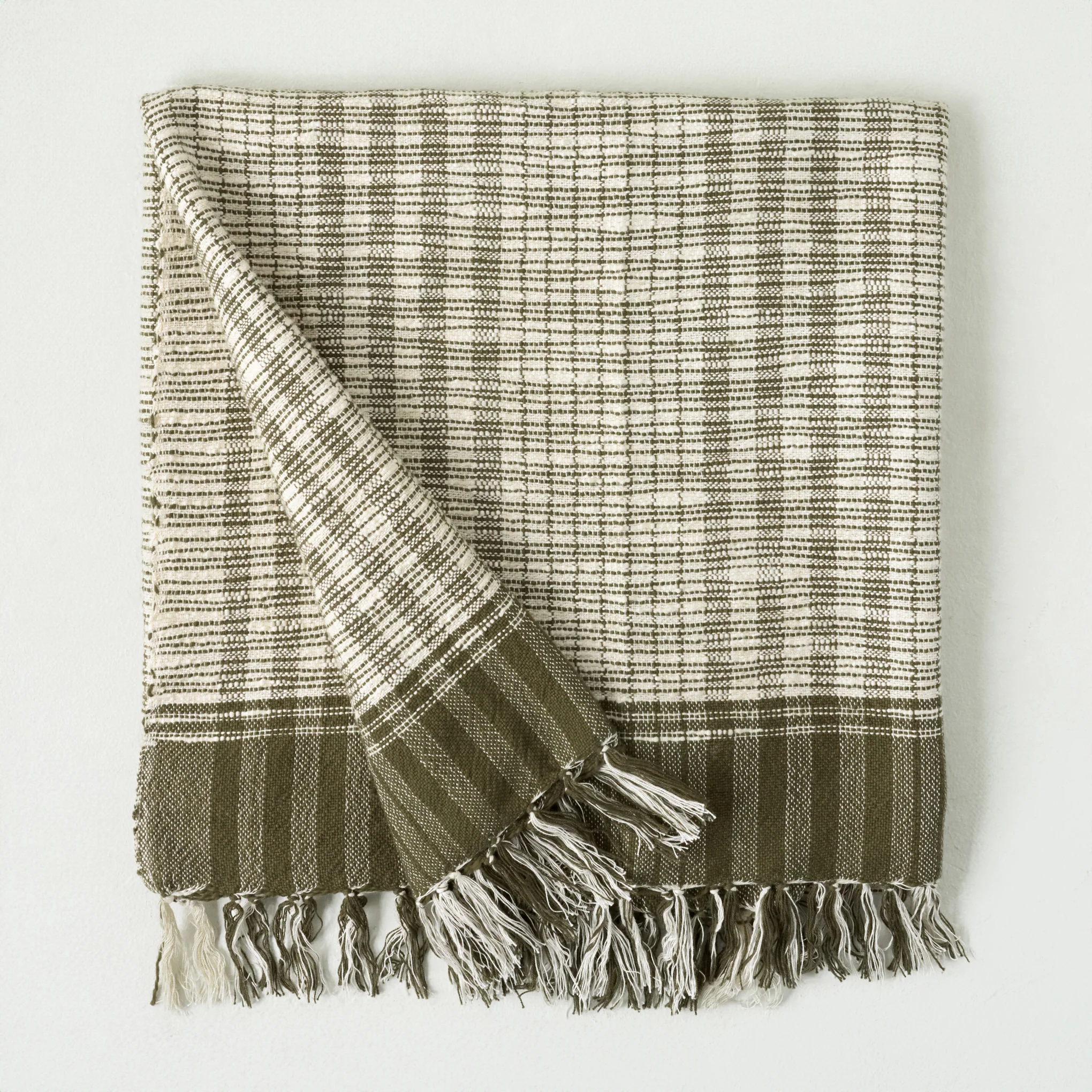 Merrill Plaid Throw - Image 3