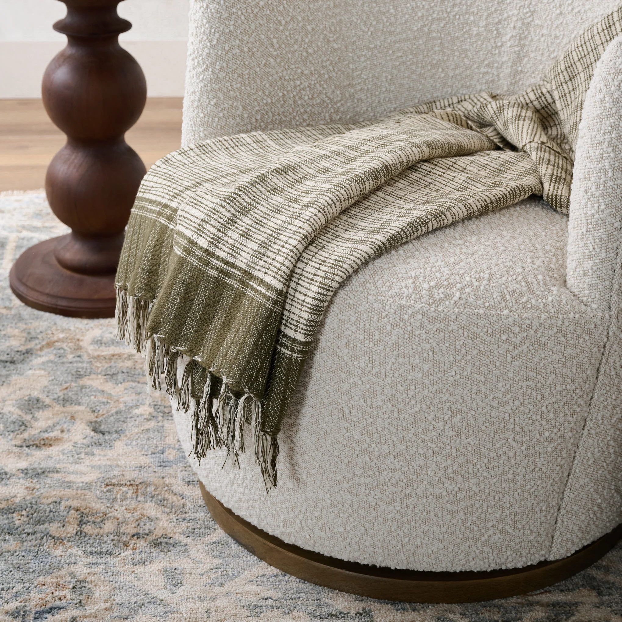 Merrill Plaid Throw - Image 6