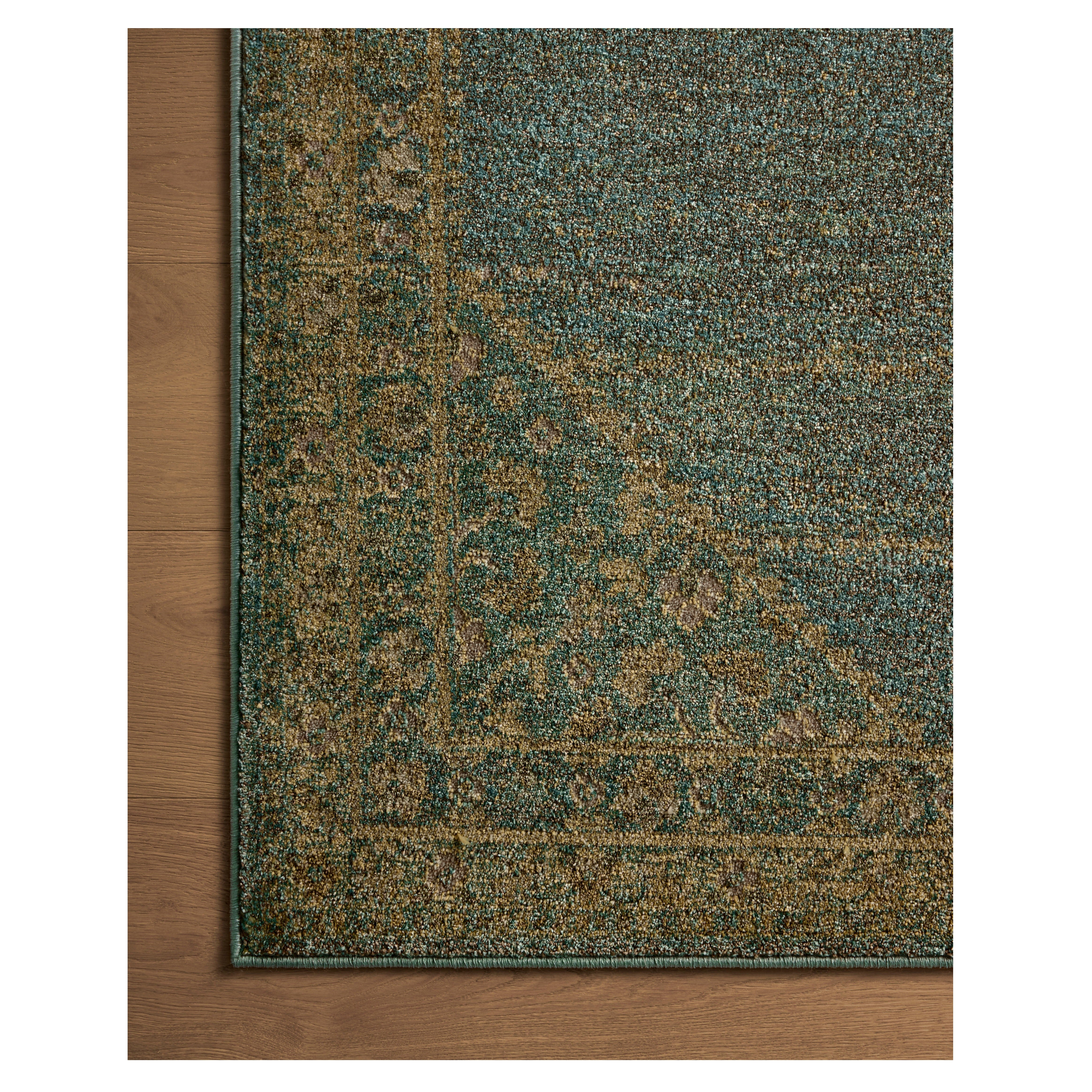 Mona Aqua Wheat Rug - Image 4