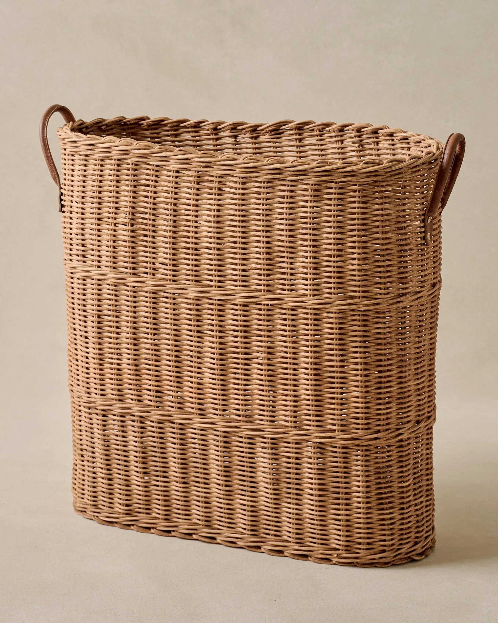 Natural Rattan Console Basket - Image 2