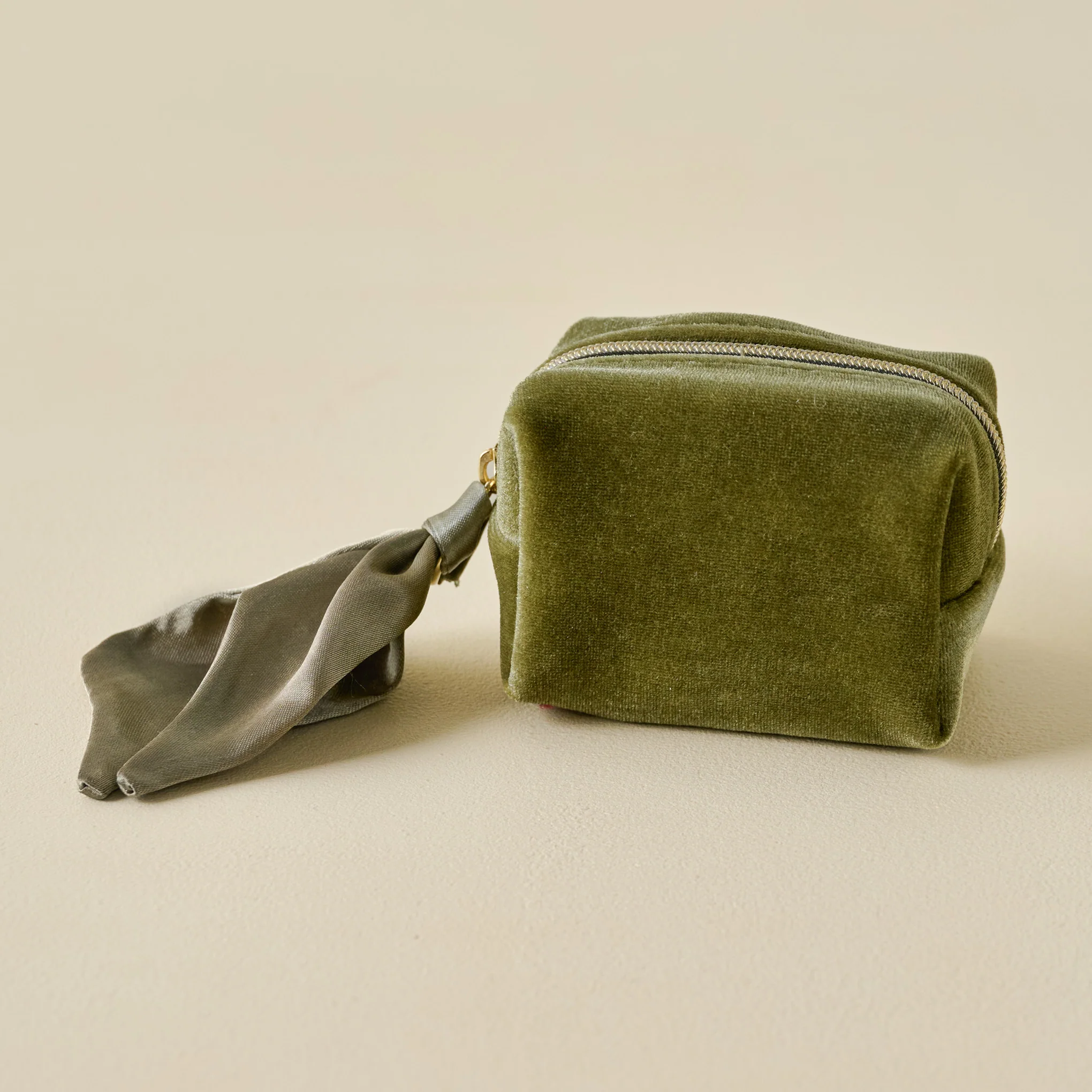 Olive Velvet Minimergency Kit