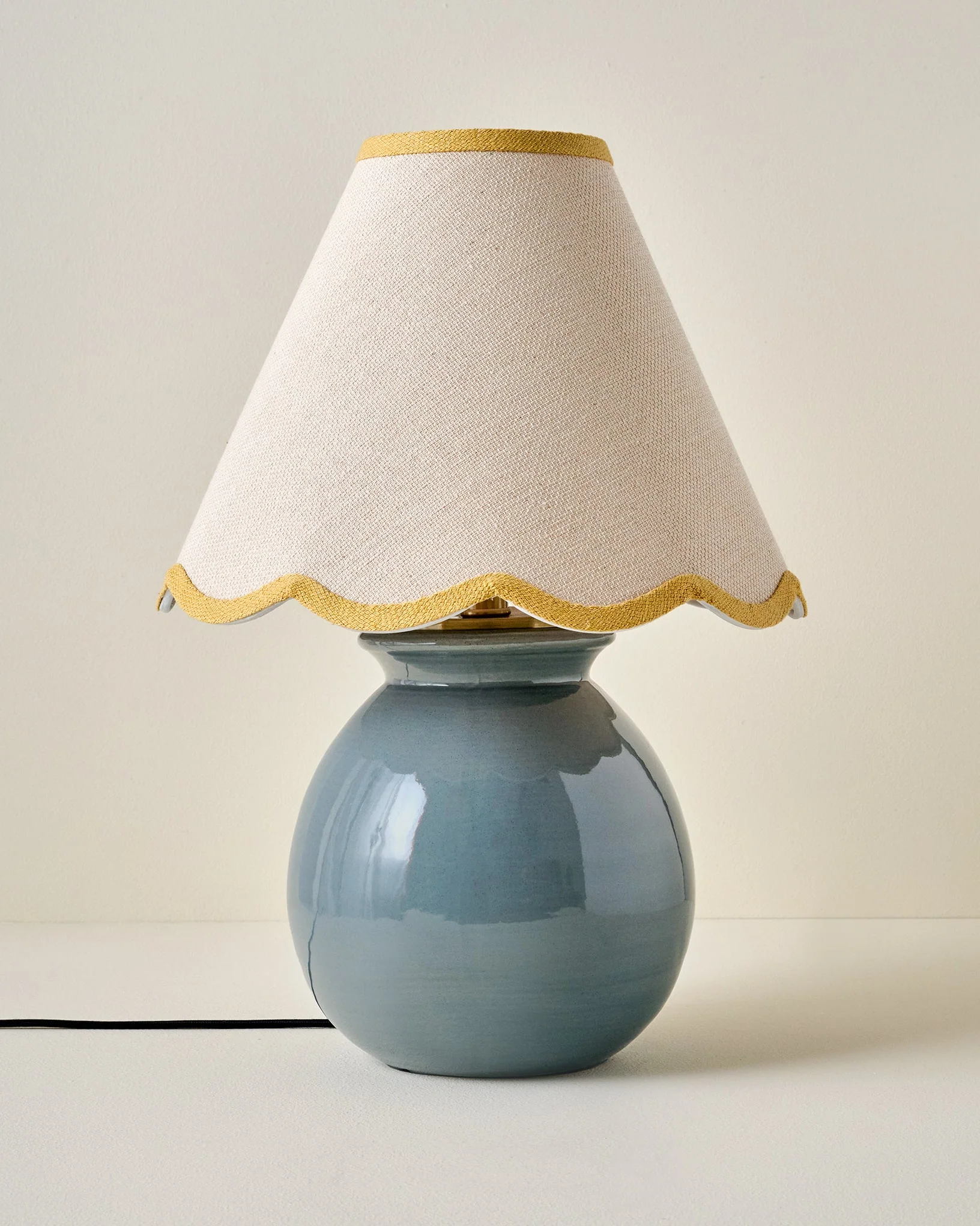 Olivia Table Lamp - Lake Blue