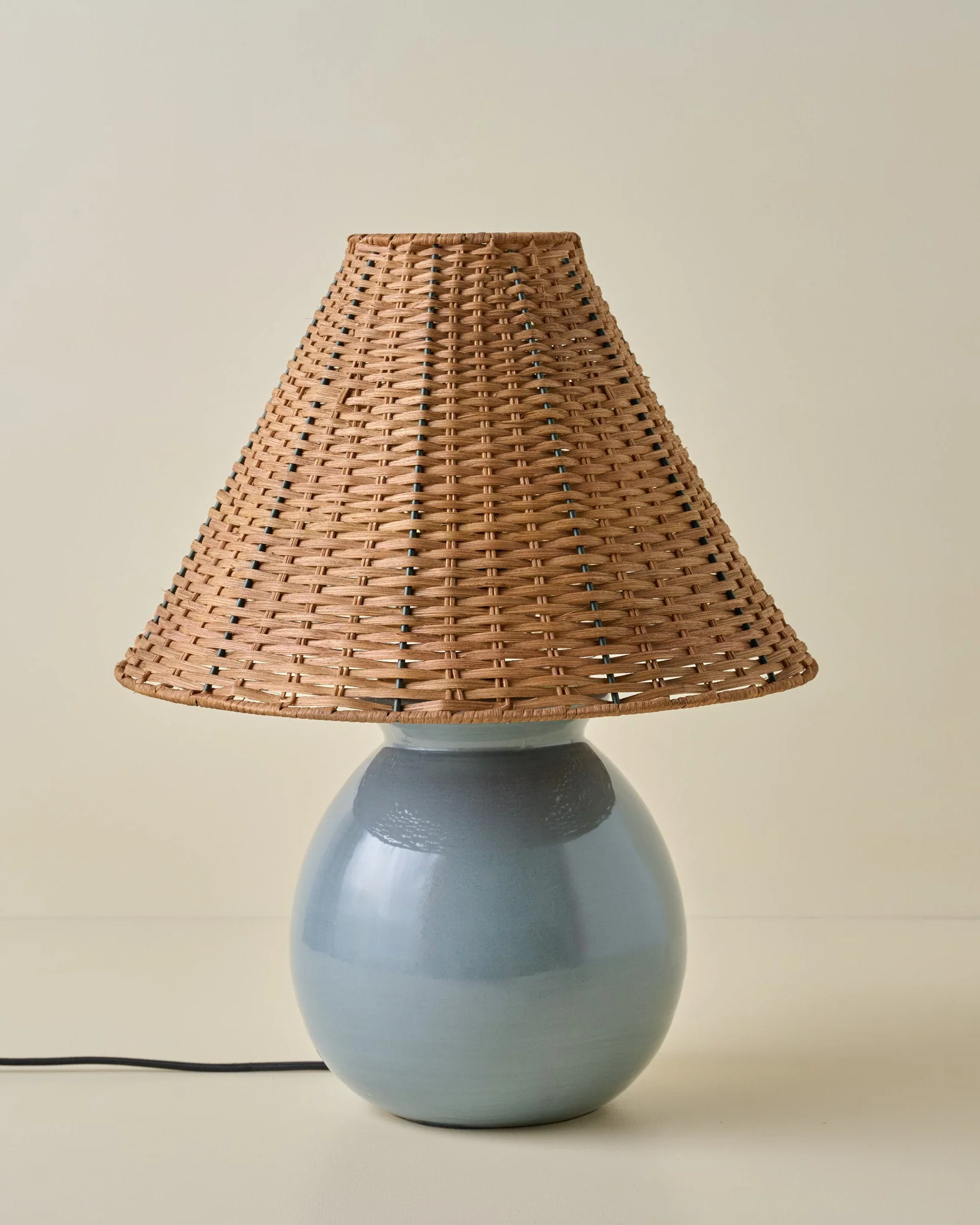 Olivia Table Lamp - Lake Blue - Image 4