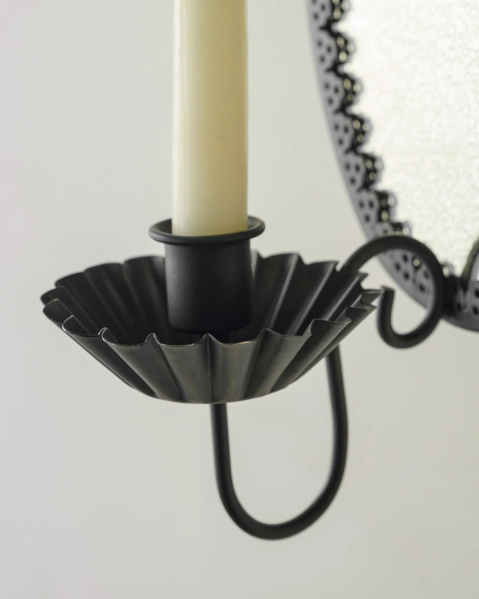 Oval Antique Mirrored Sconce - Image 7