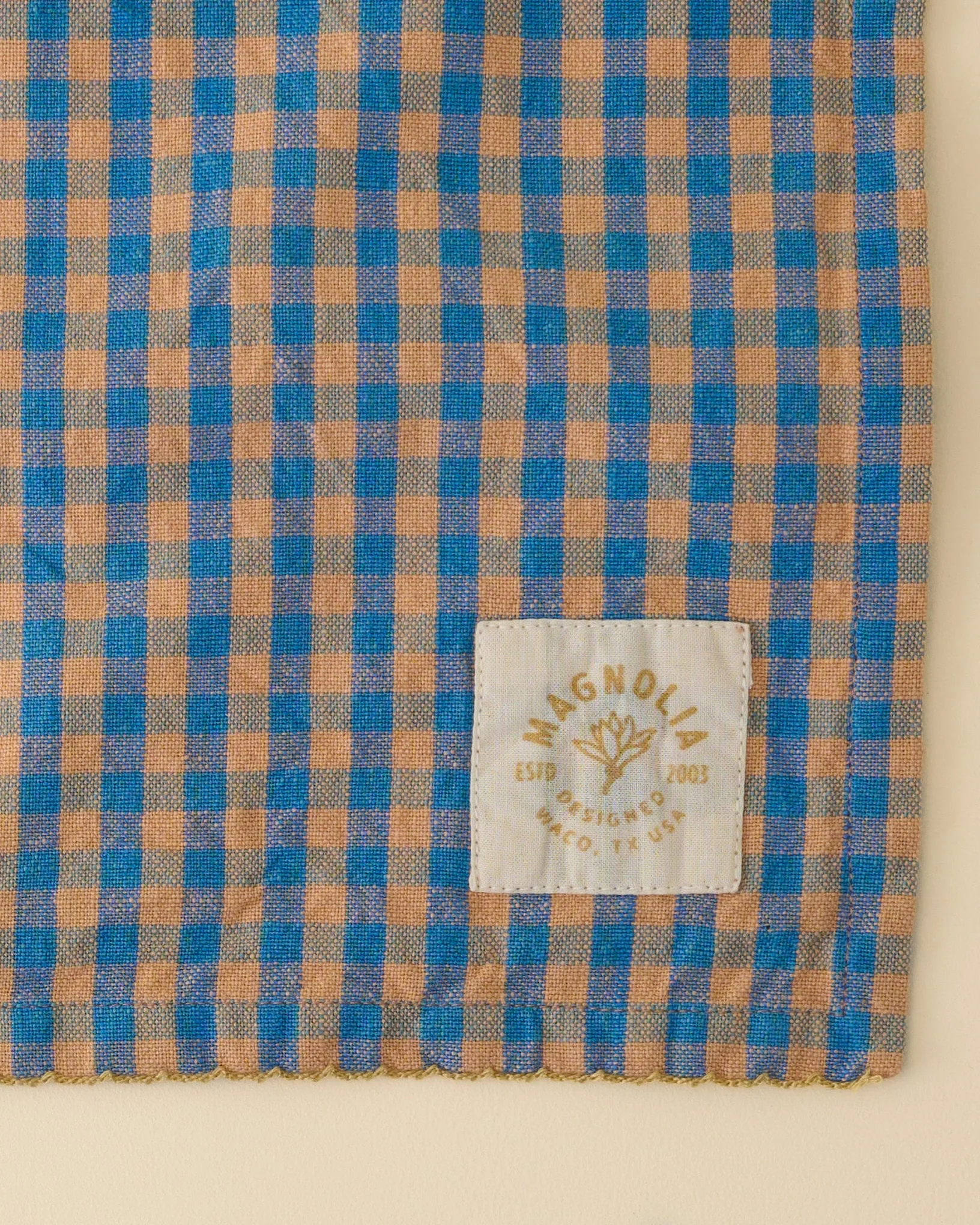 Poolside Check Tea Towel - Image 2