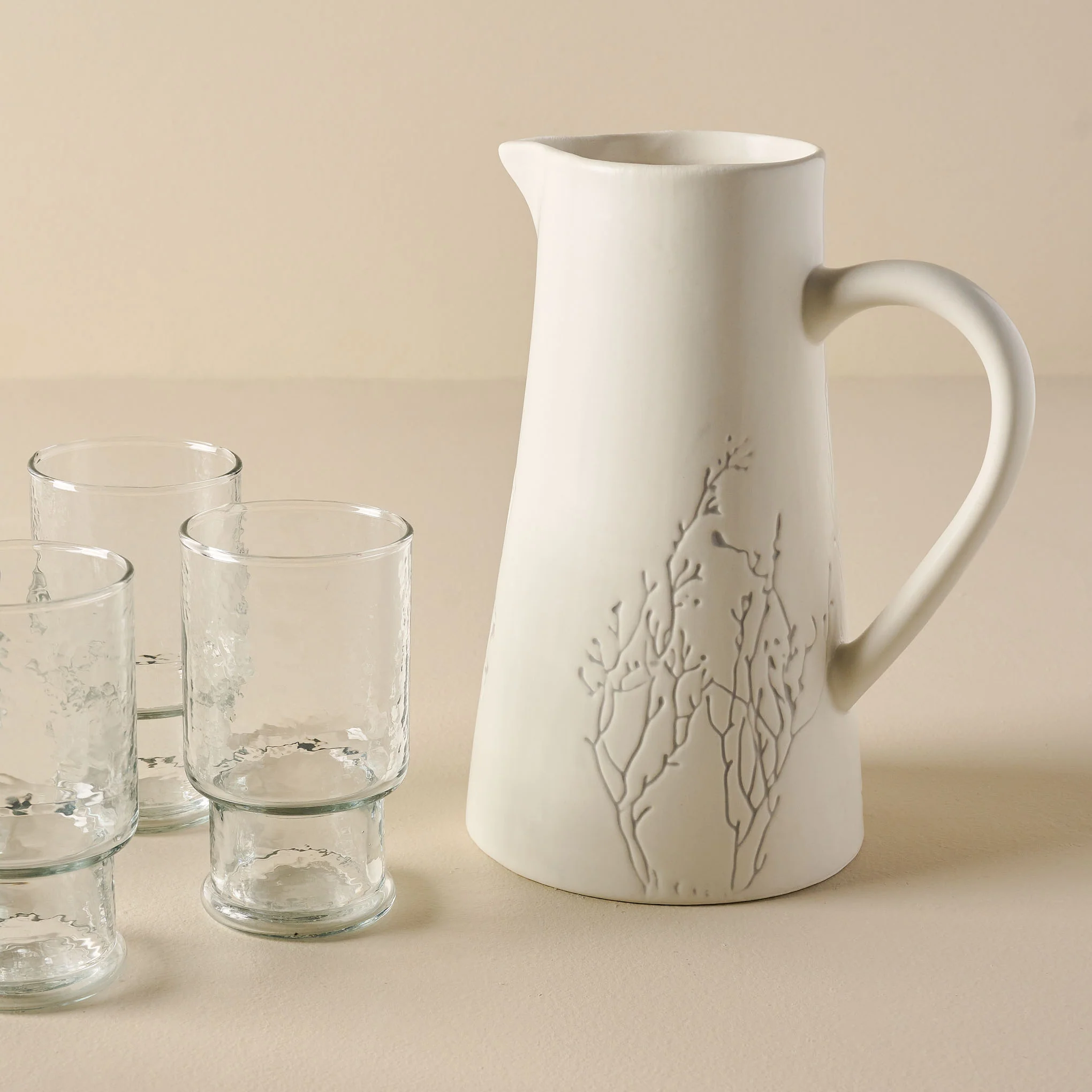 Pressed Flower Pitcher - Image 3