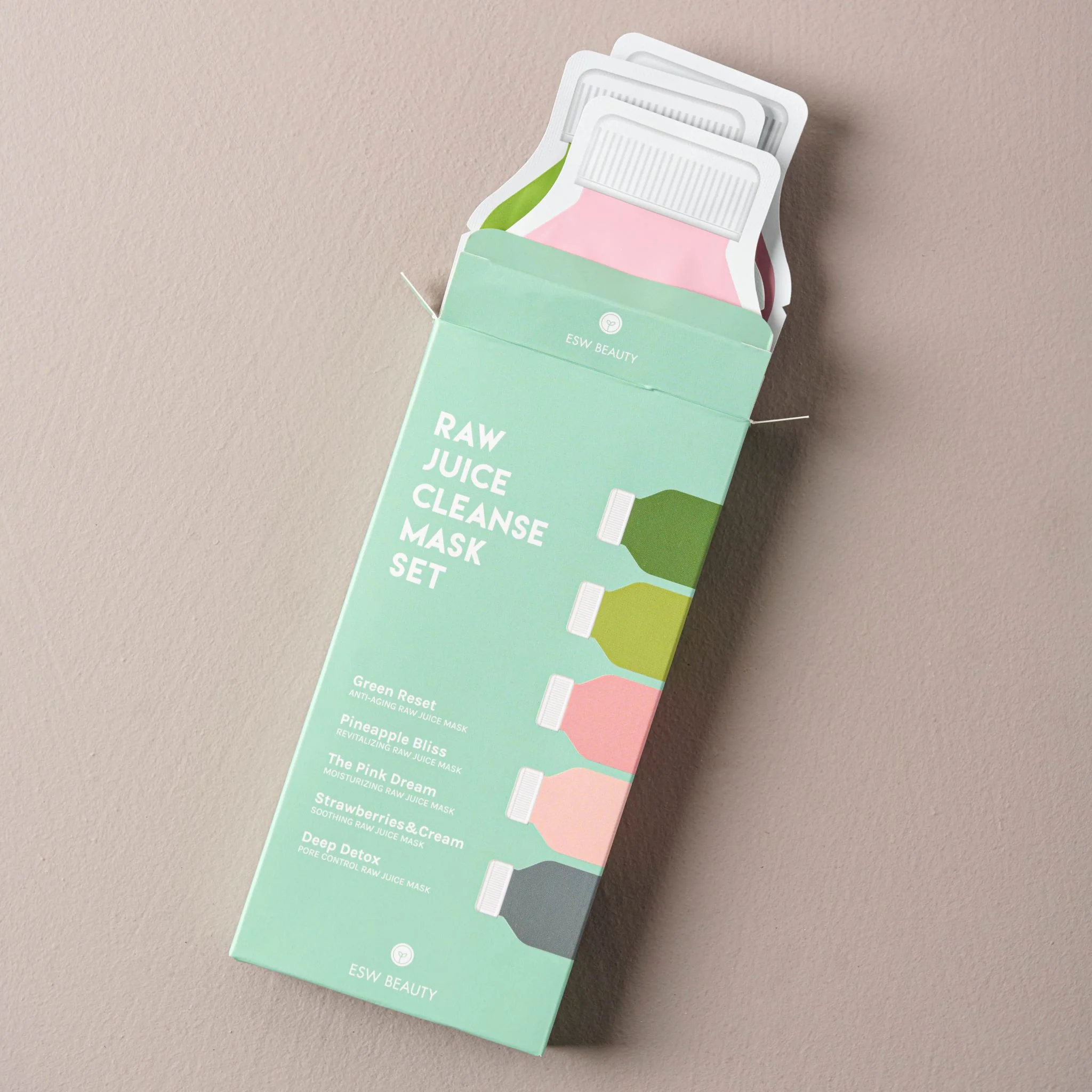 Raw Juice Cleanse Mask Set - Image 2