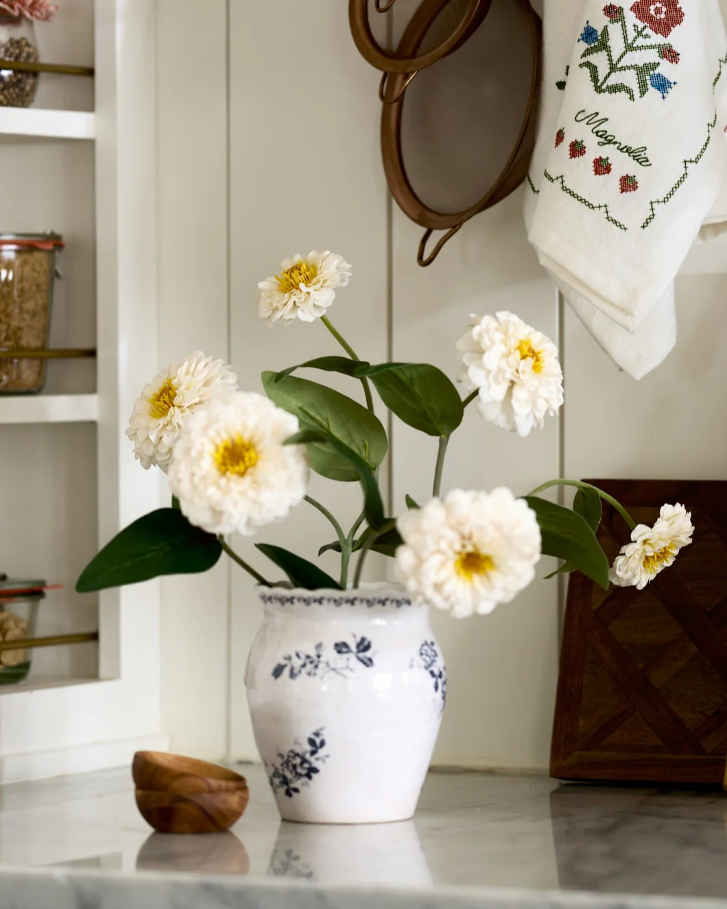 Real Touch Zinnia Stem - Image 2