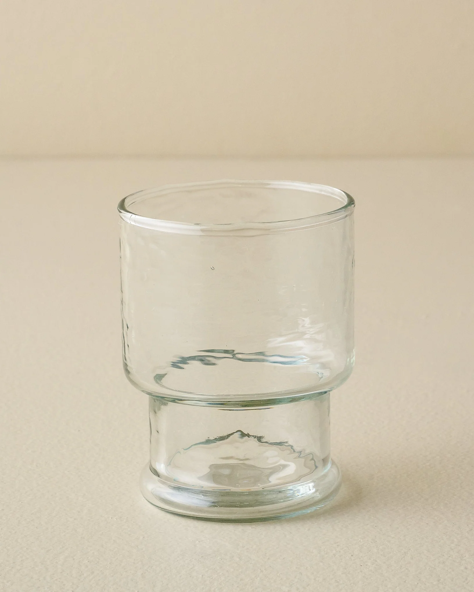 Rustic Glass Stacking Tumbler - Image 3
