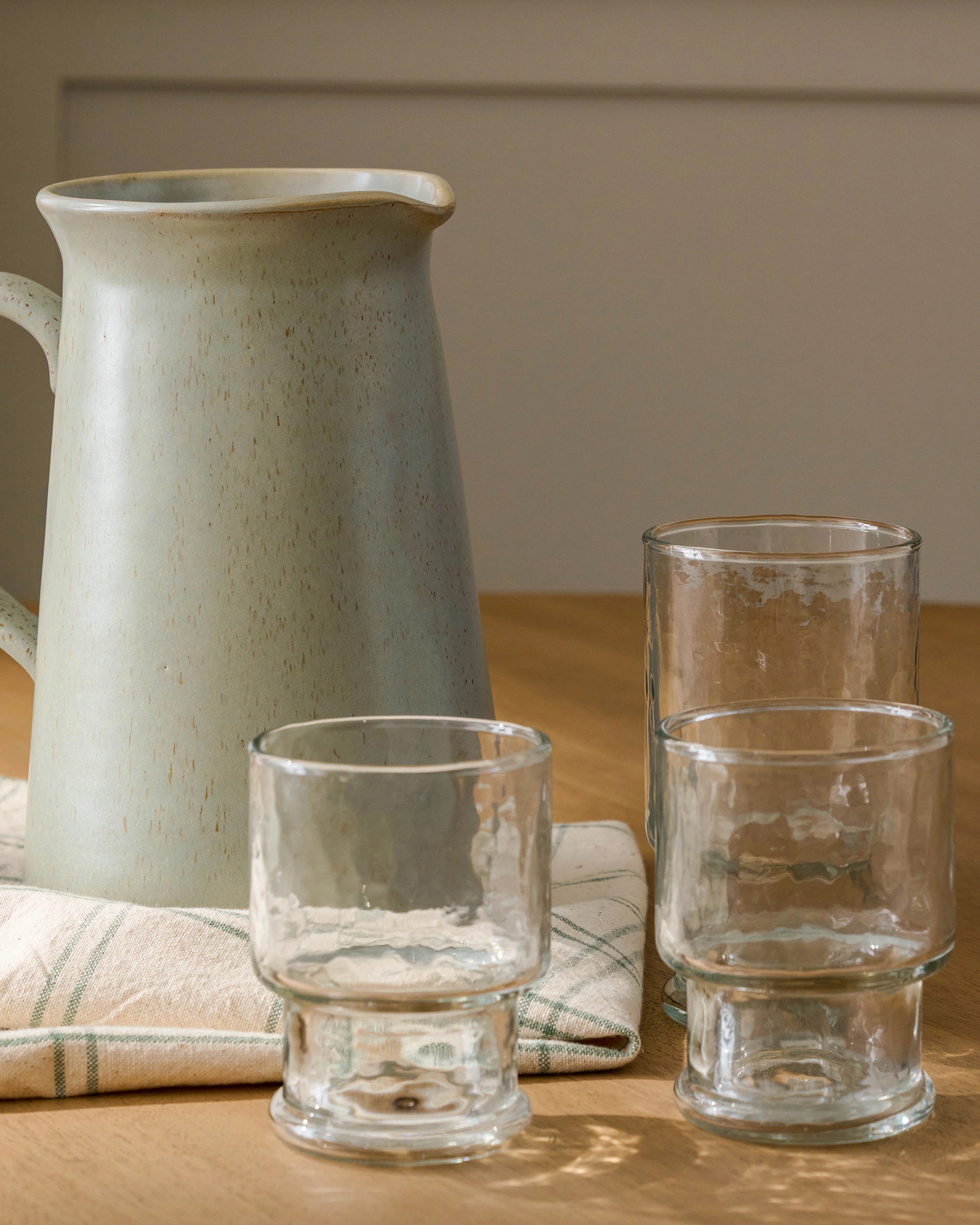 Rustic Glass Stacking Tumbler - Image 6