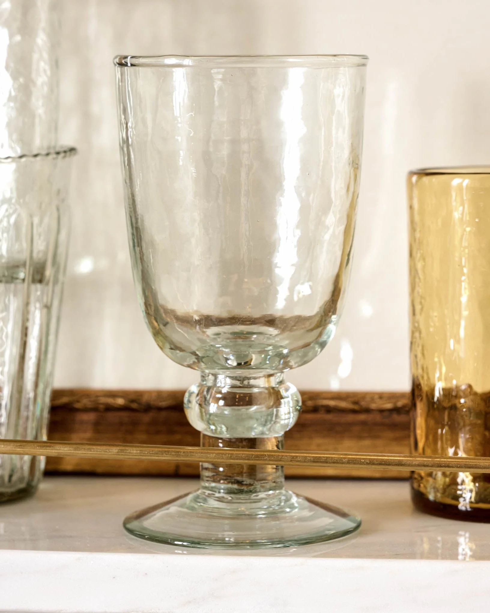 Rustic Glass Stemware - Image 2