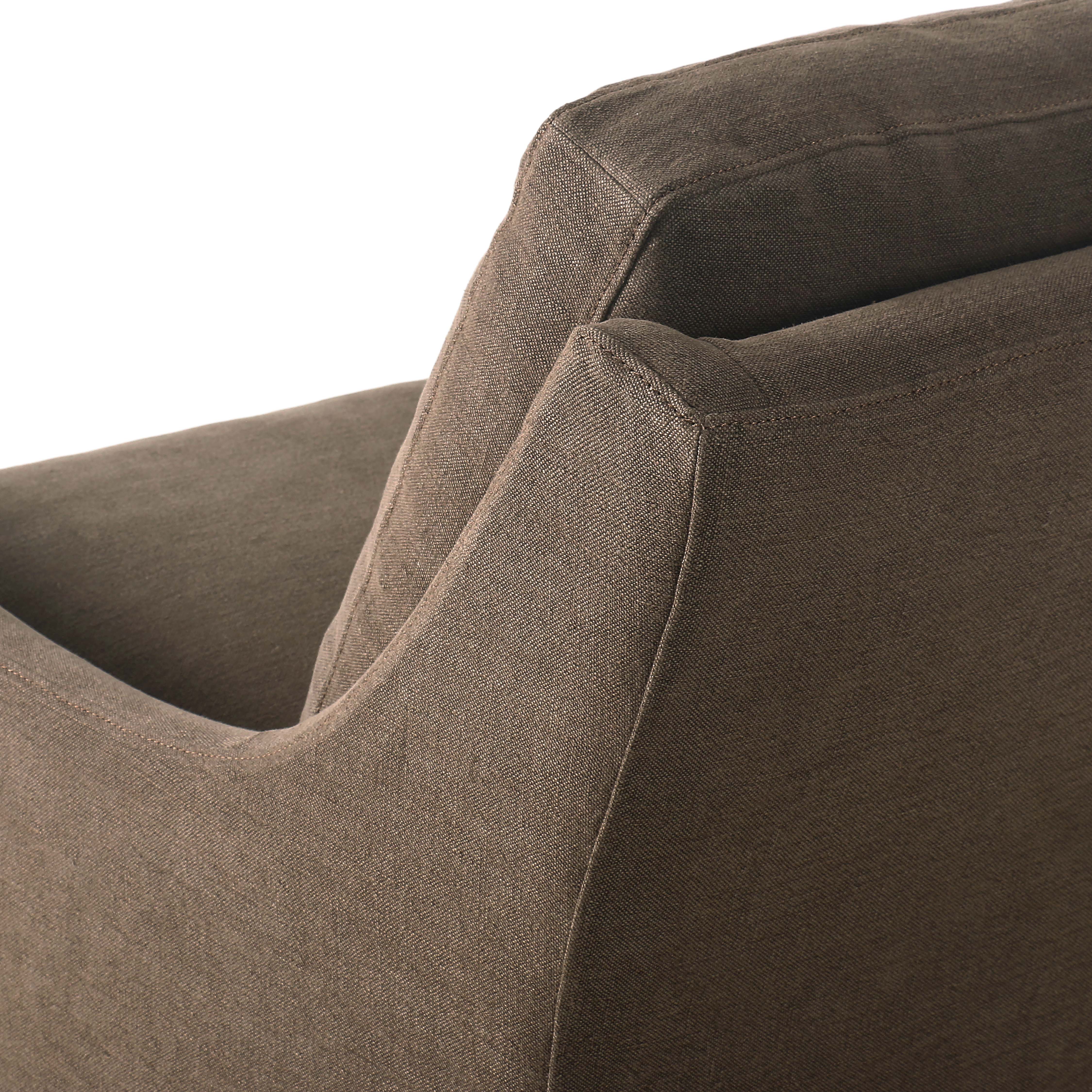 Sabine Slipcover Swivel Chair - Image 28