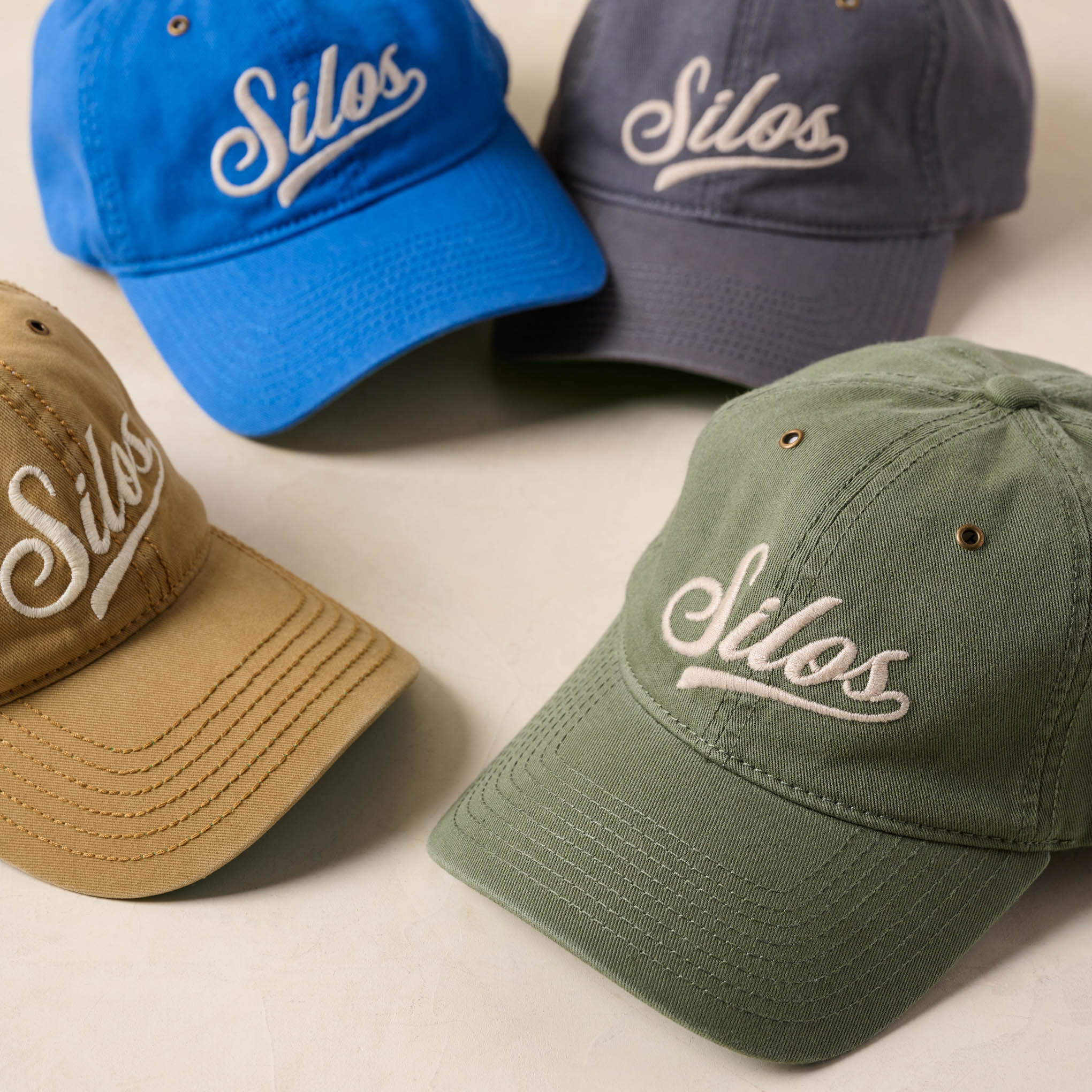 Silos Distressed Charcoal Baseball Hat - Image 3