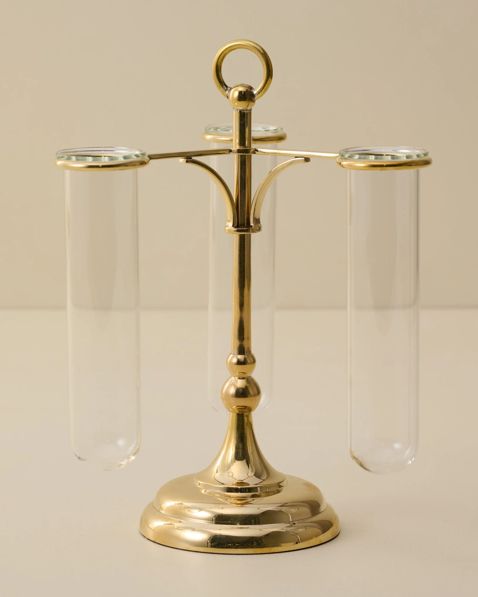 Solid Brass Antique Inspired Propagation Stand