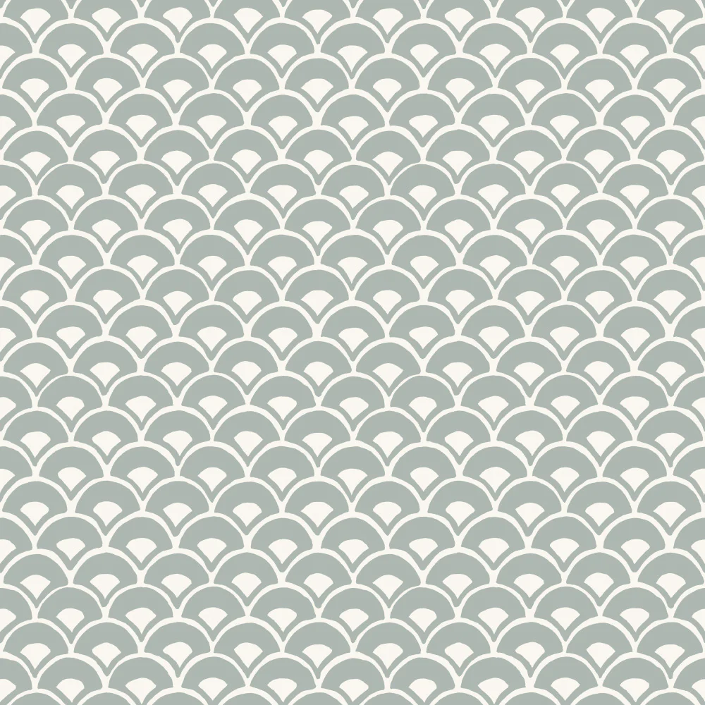Stacked Scallops Wallpaper - Image 4