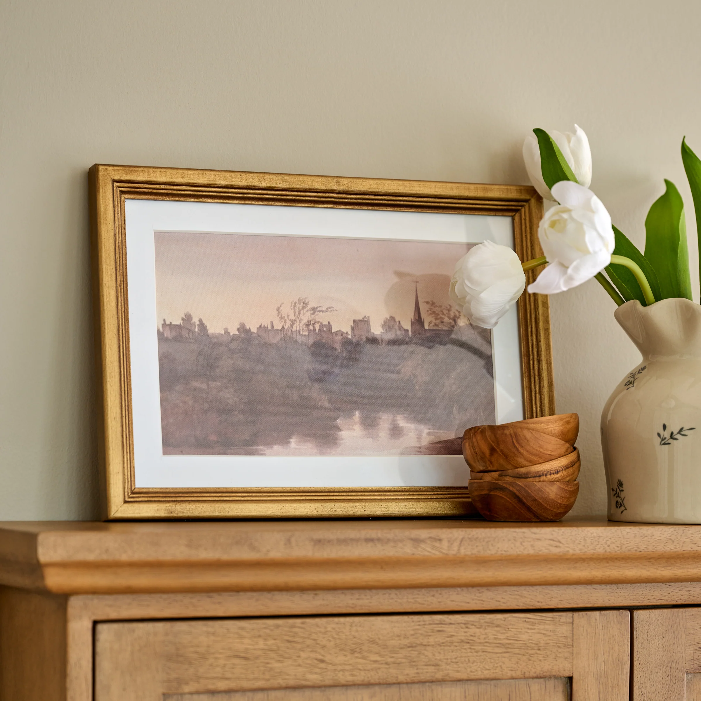Steeple On the Water Framed Print - Image 2
