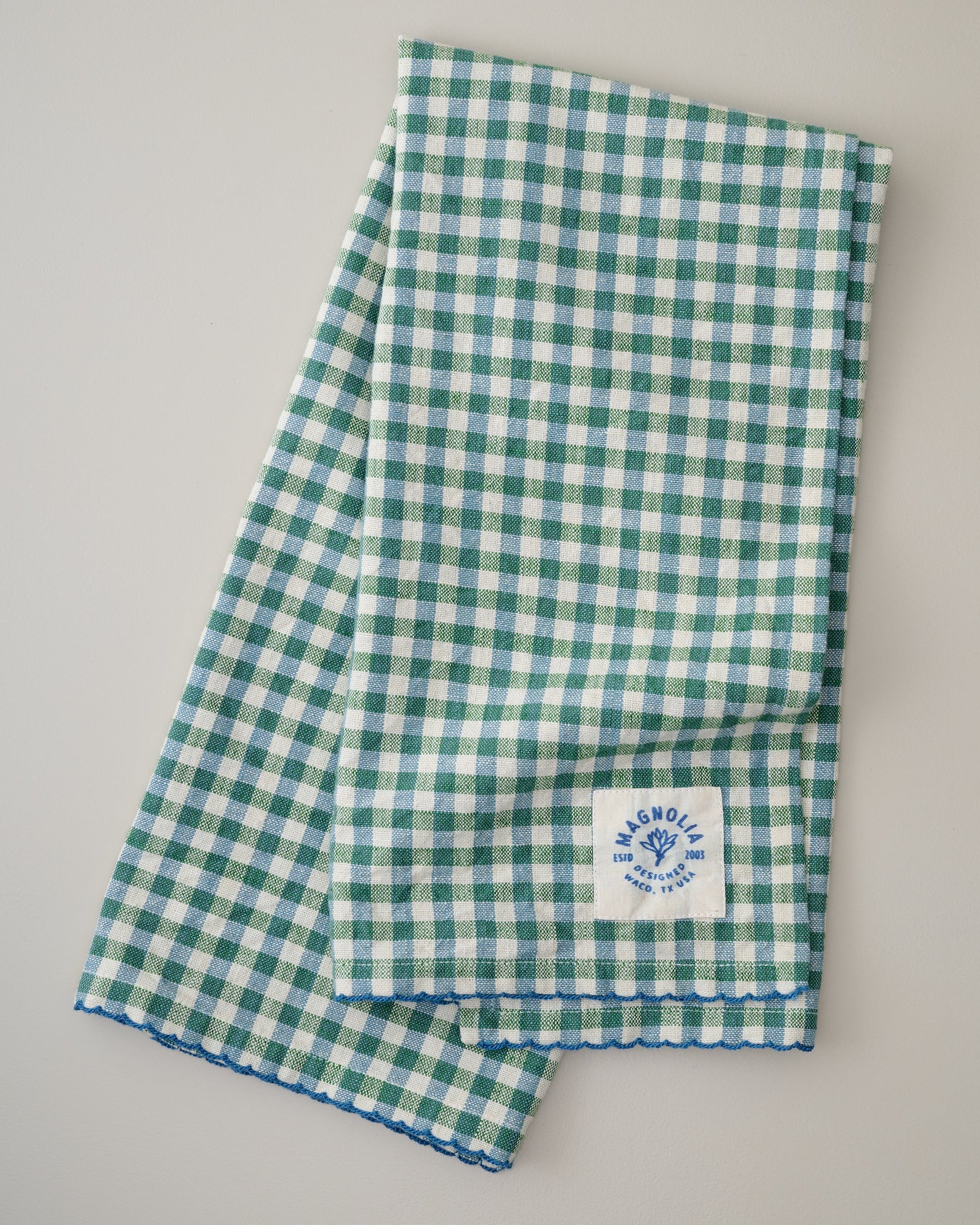 Meadow Check Tea Towel - Image 2