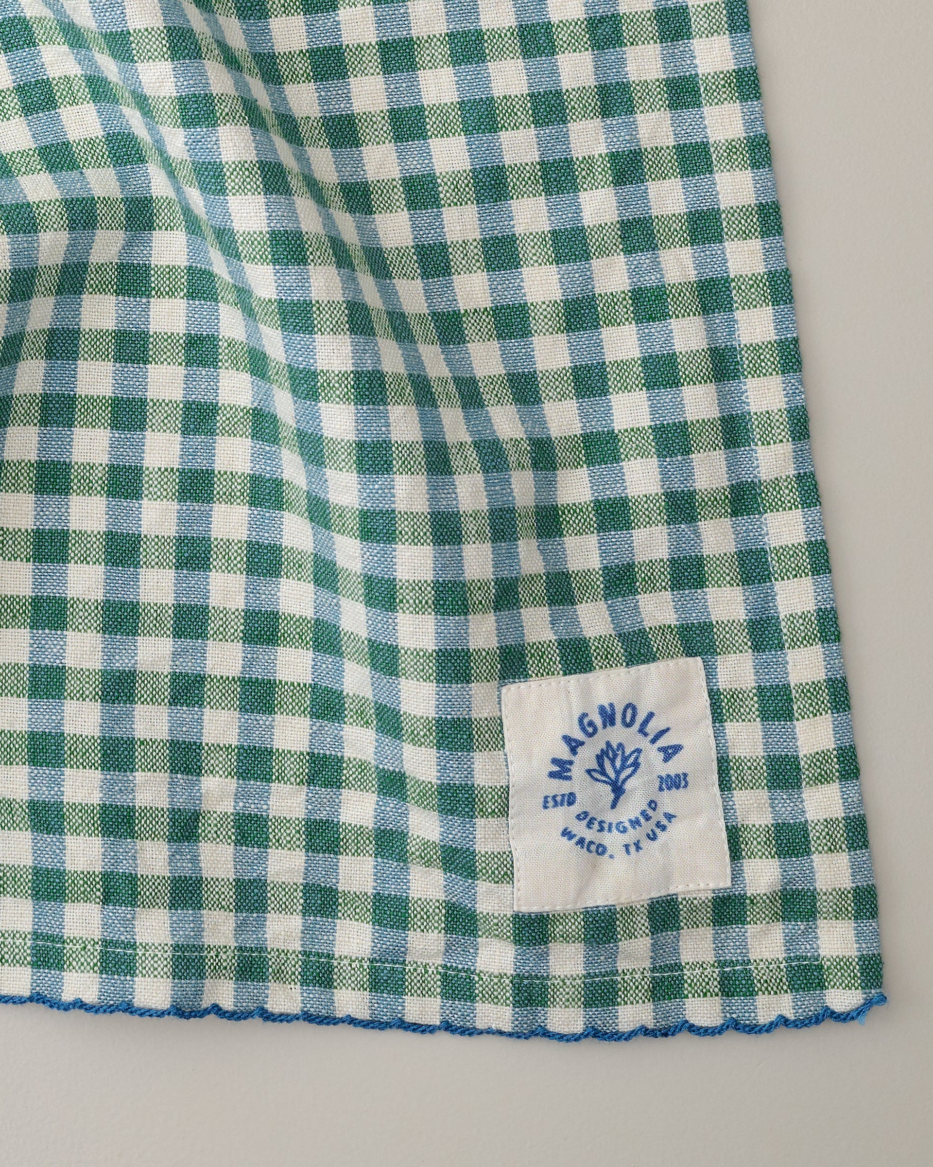 Meadow Check Tea Towel - Image 3