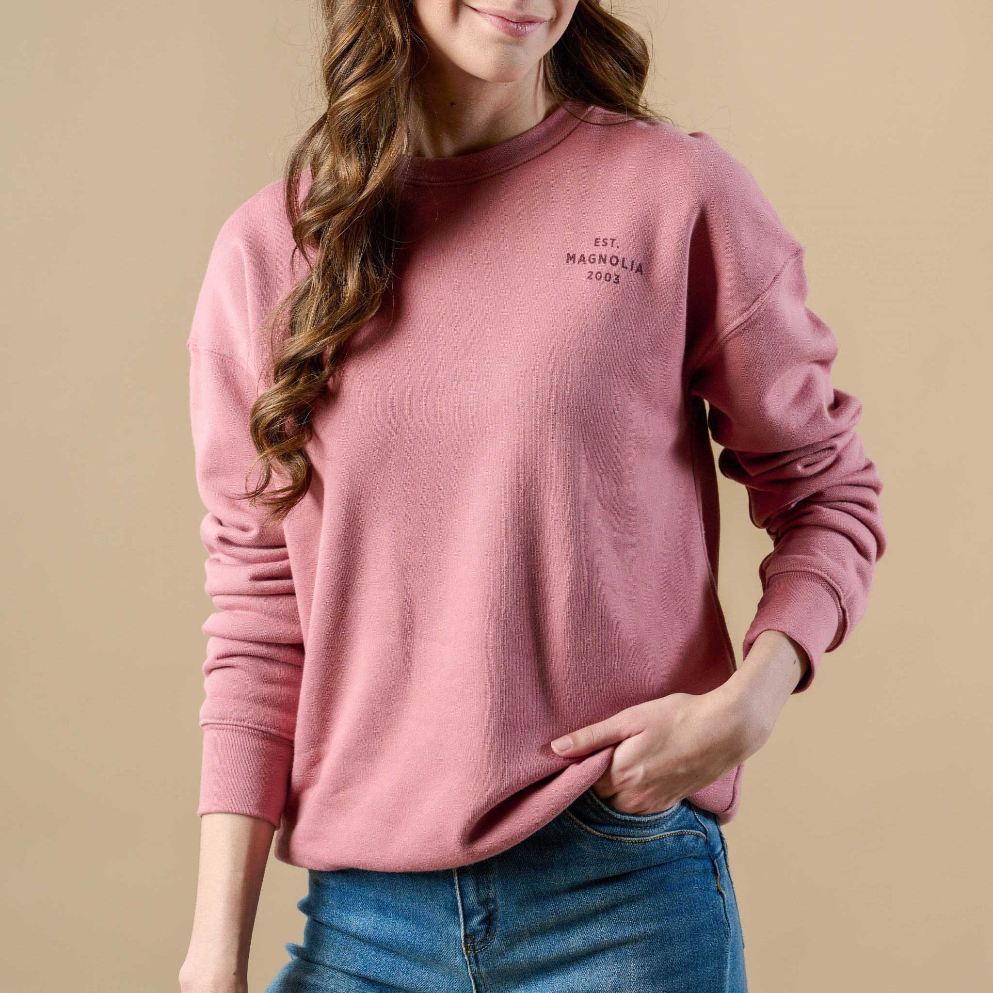 Sunshine Seal Mauve Sweatshirt - Image 3