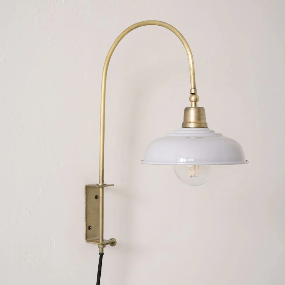 Sybil Enamel Plug-in Sconce - Image 3