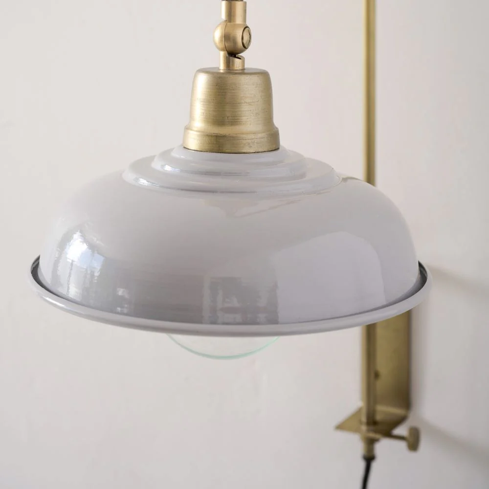 Sybil Enamel Plug-in Sconce - Image 6