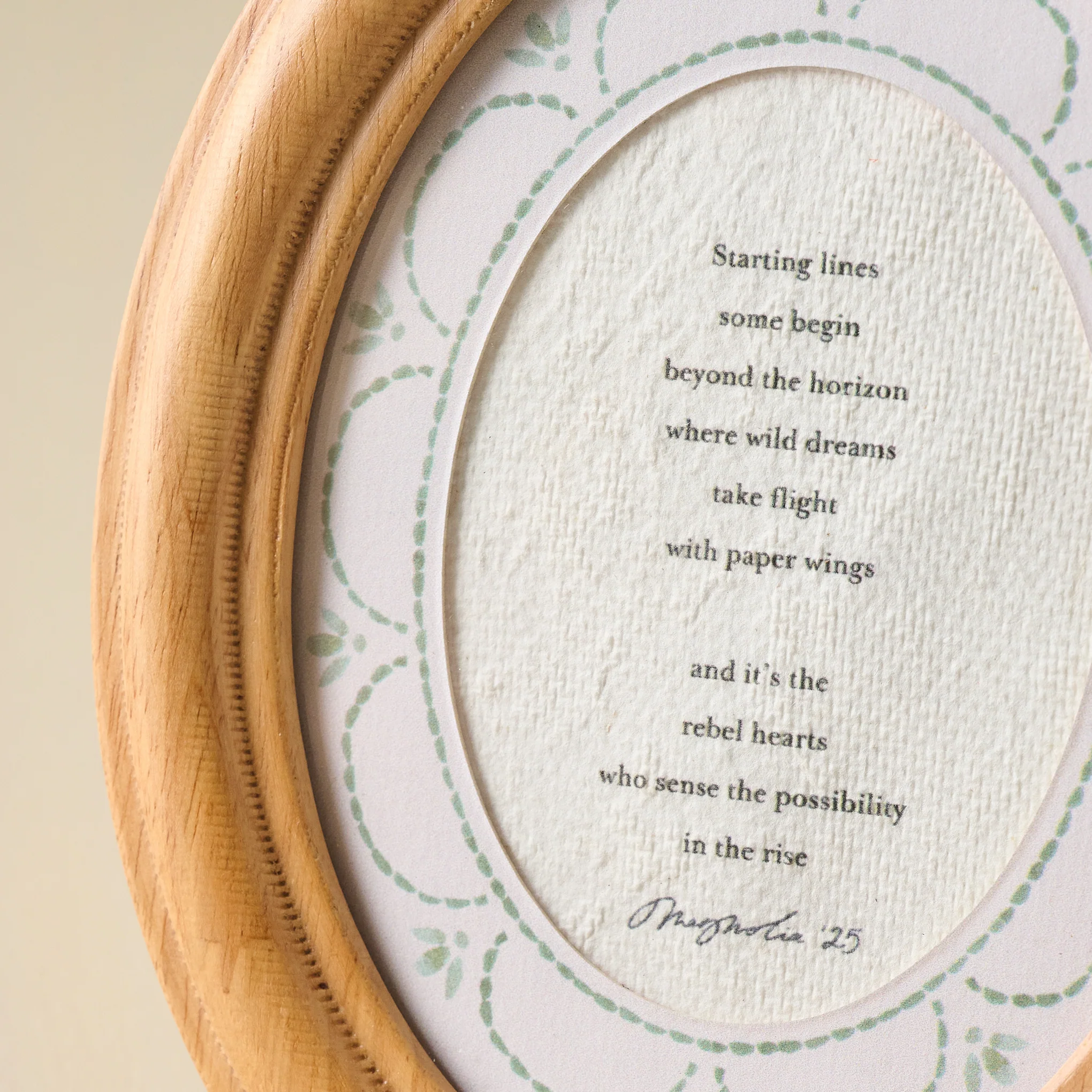 Take Flight Framed Poem - Image 3