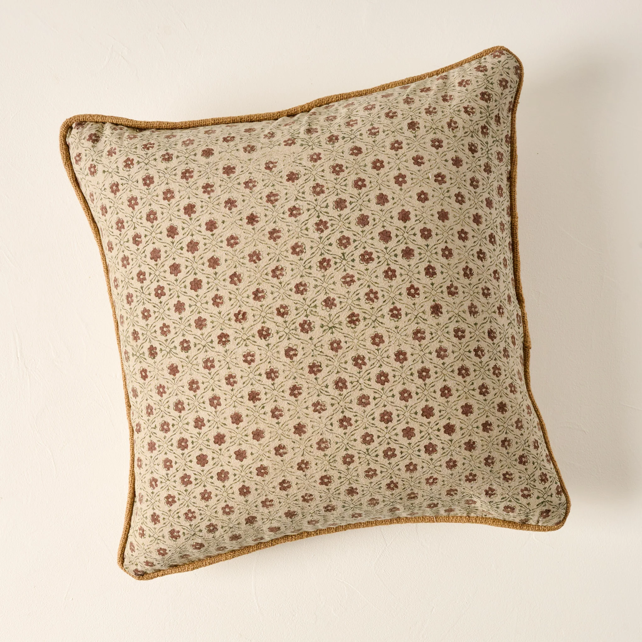 Thea Clay Block Print Pillow - Image 2