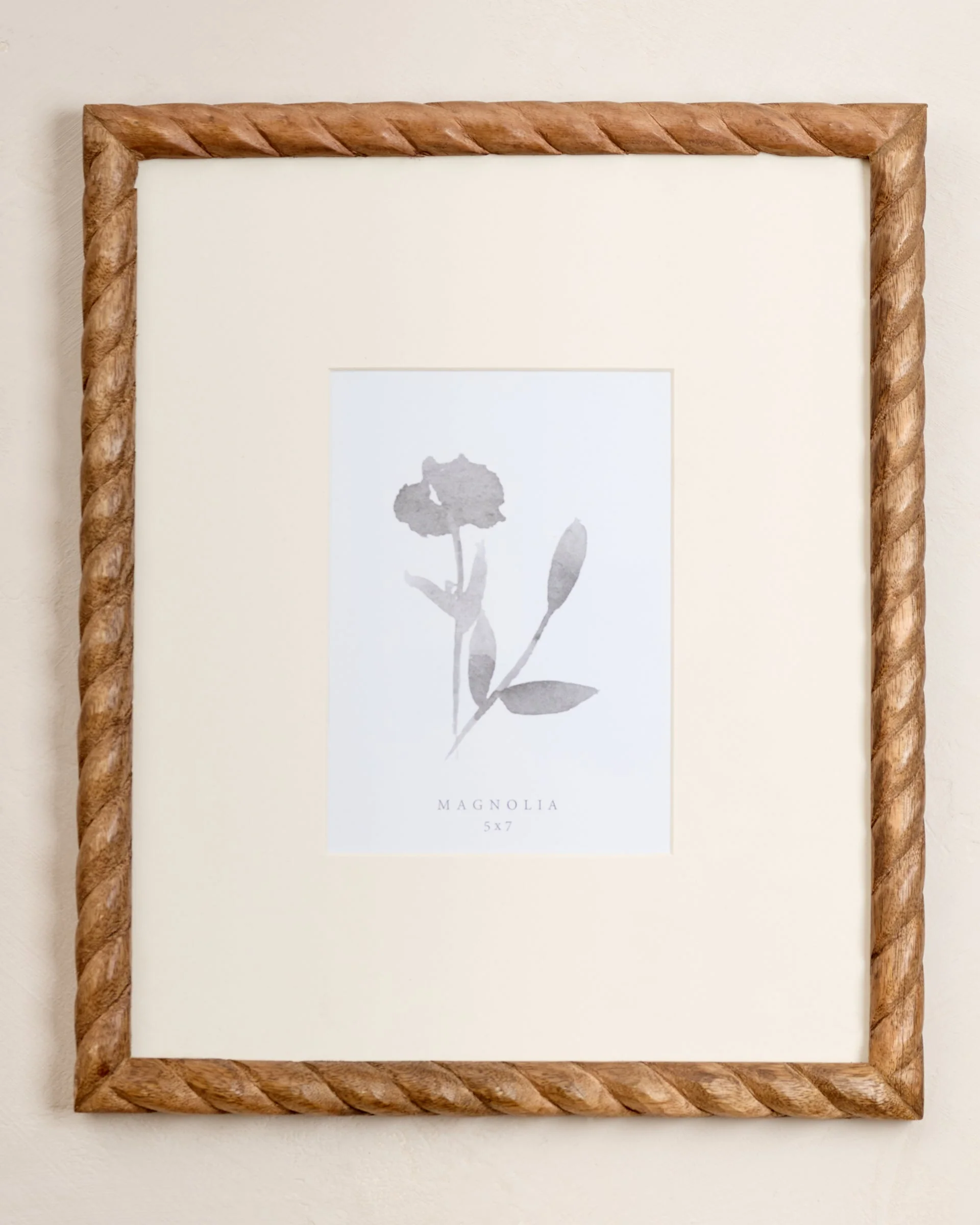 Turned Wood Wall Frame - Image 3
