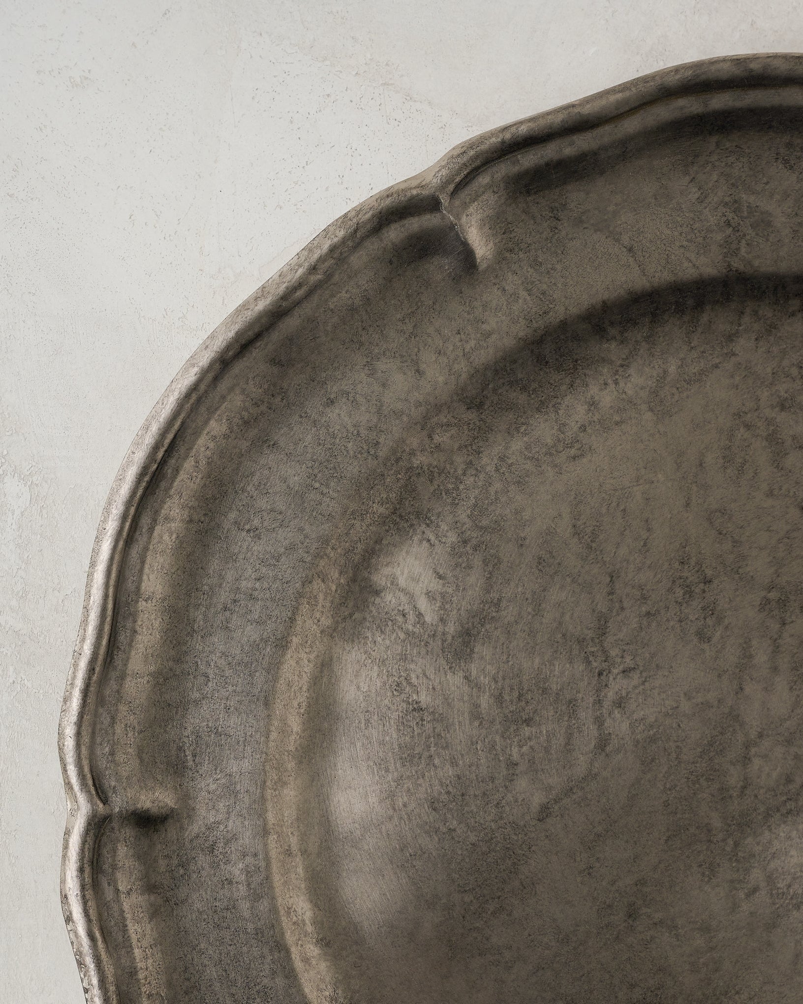 Vintage-Inspired Pewter Charger - Image 2