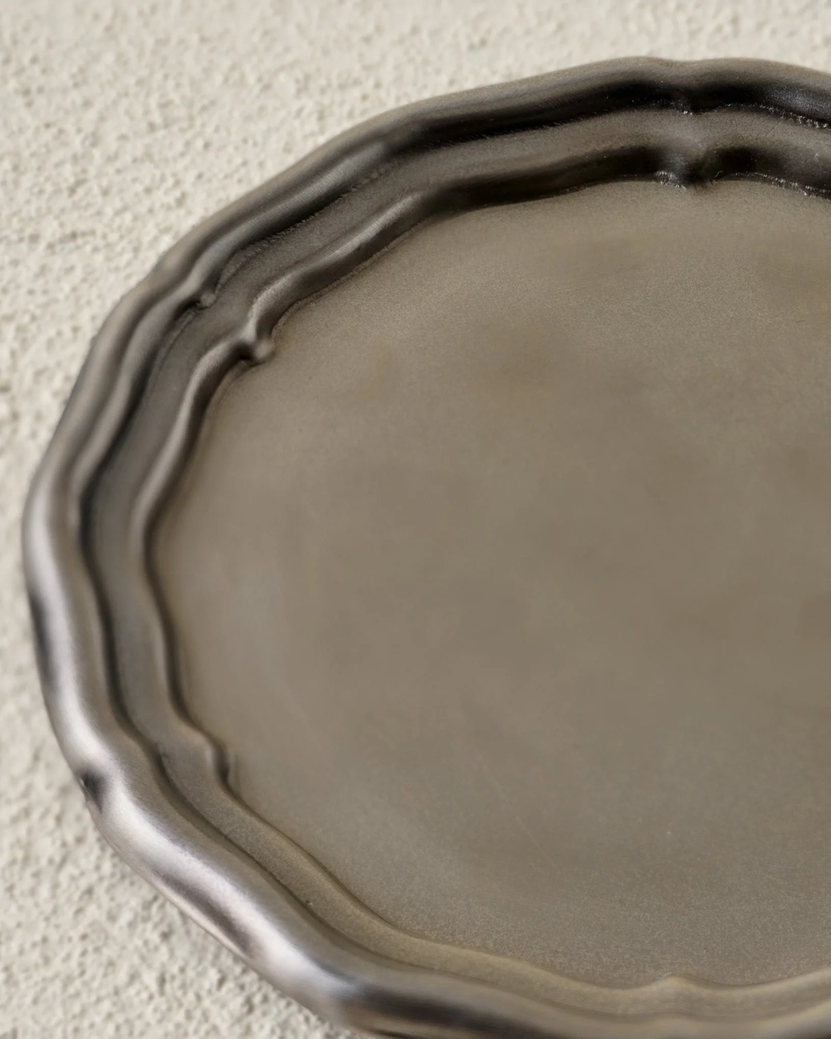 Vintage-Inspired Pewter Coaster Set - Image 3