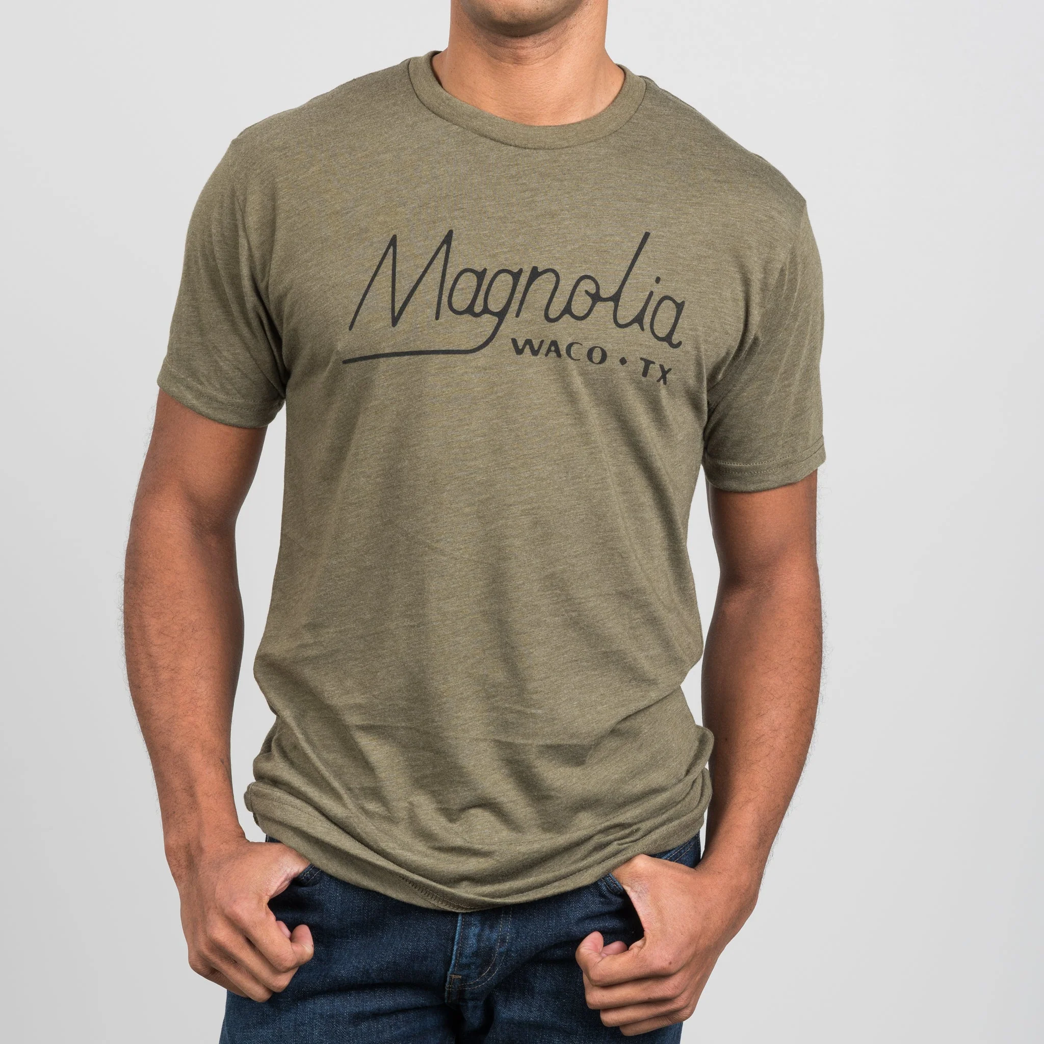 Vintage Magnolia Logo Shirt - Image 3