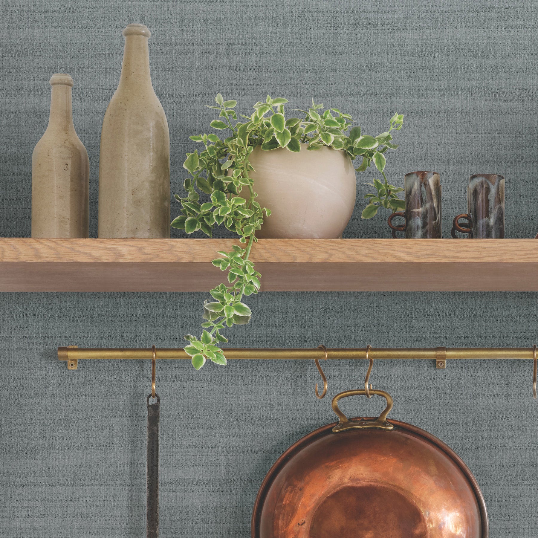 Washed Linen Wallpaper - Image 2