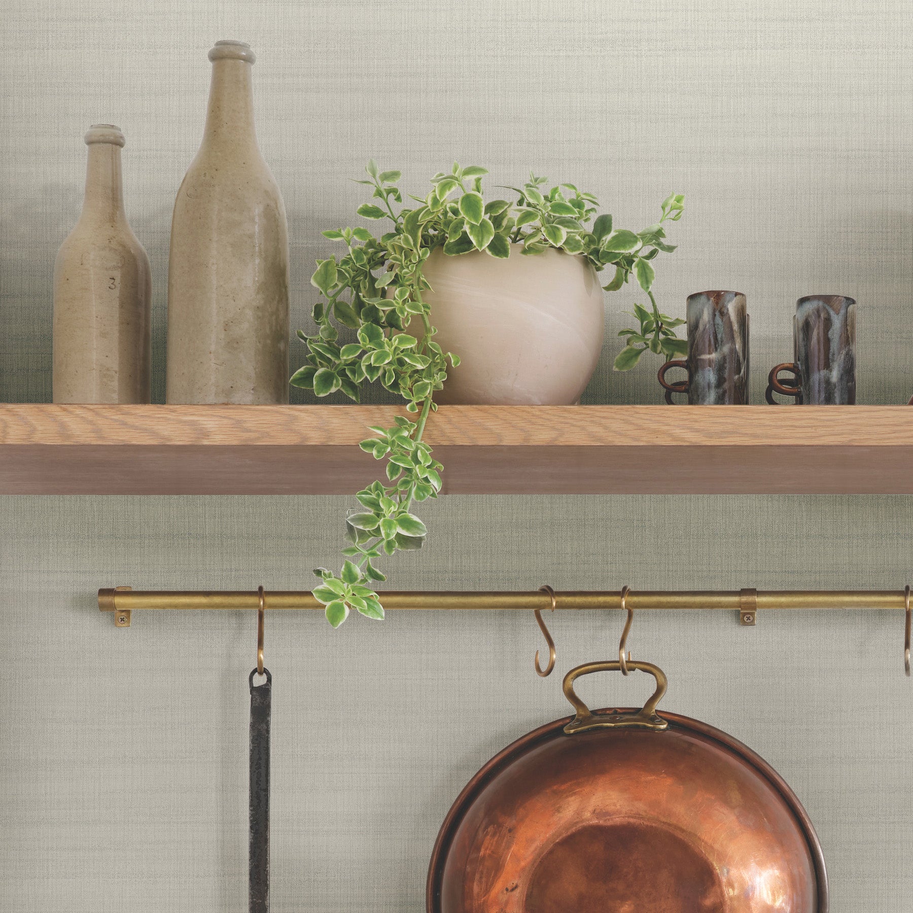 Washed Linen Wallpaper - Image 7