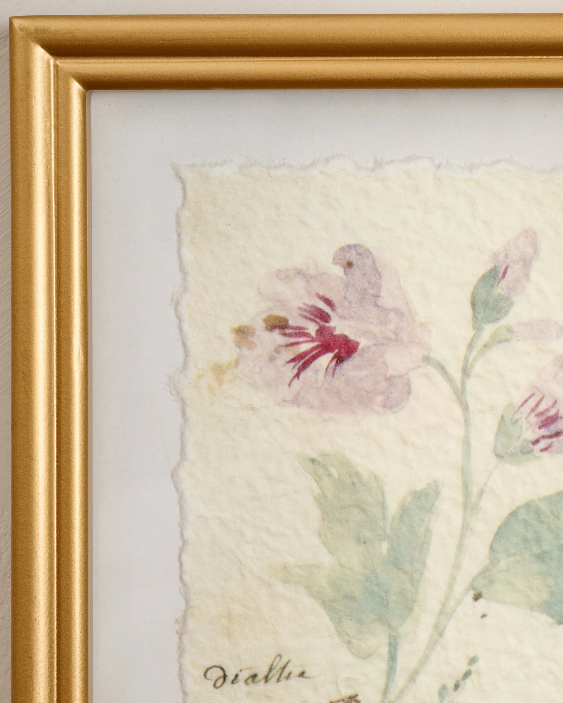 Watercolor Floral Framed Print - Image 3
