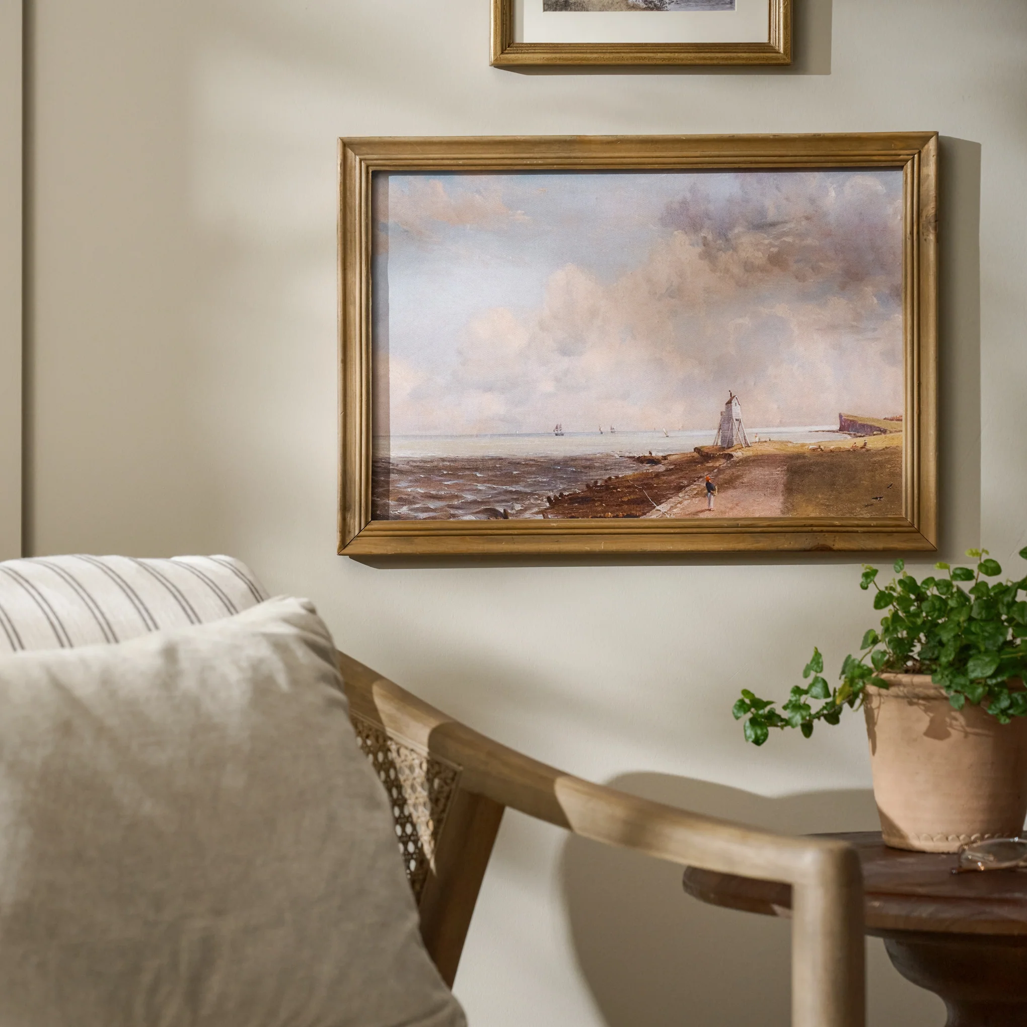 Waves of Light Framed Print