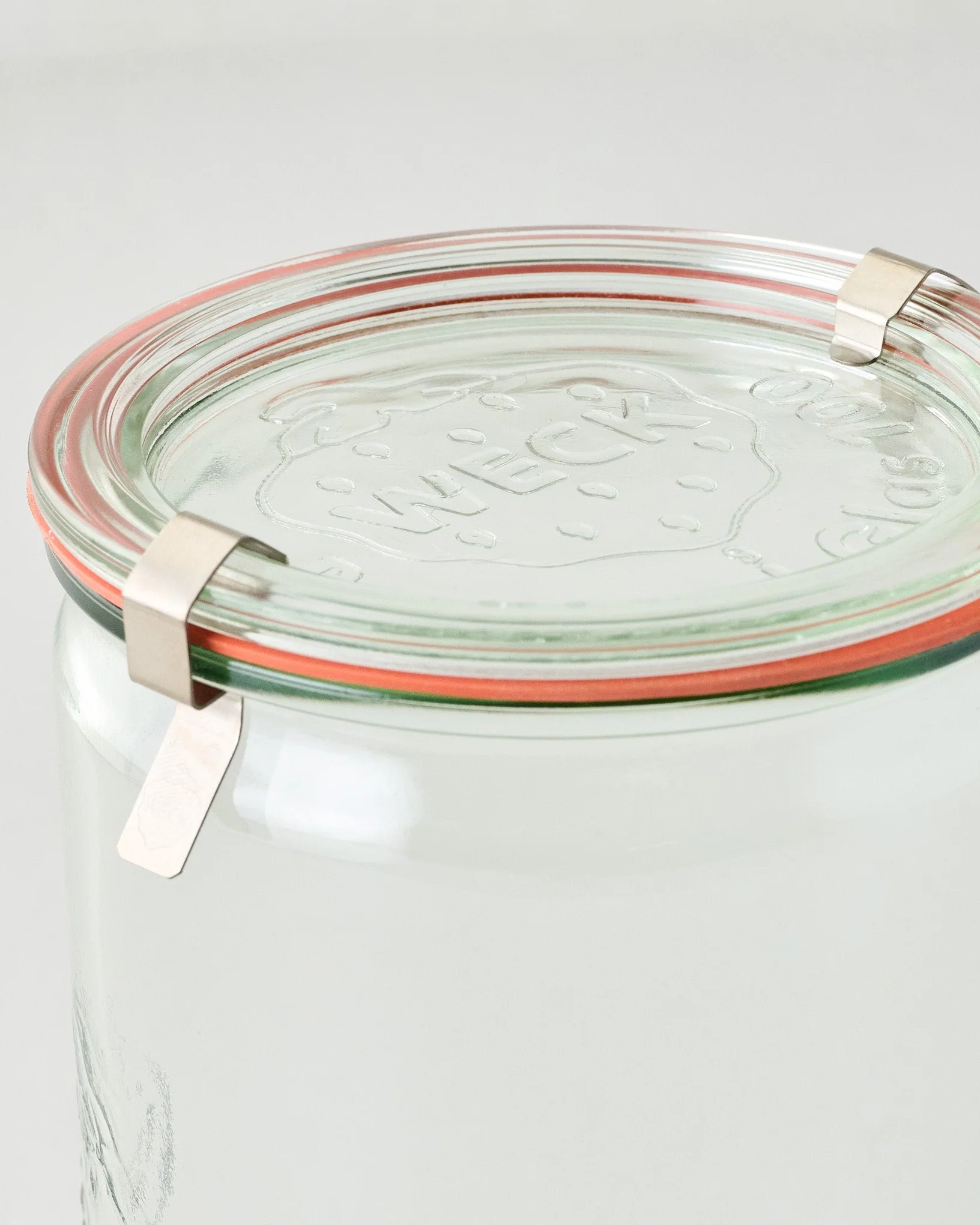 Weck 974 1 1/2 L Cylindrical Jar - Image 3