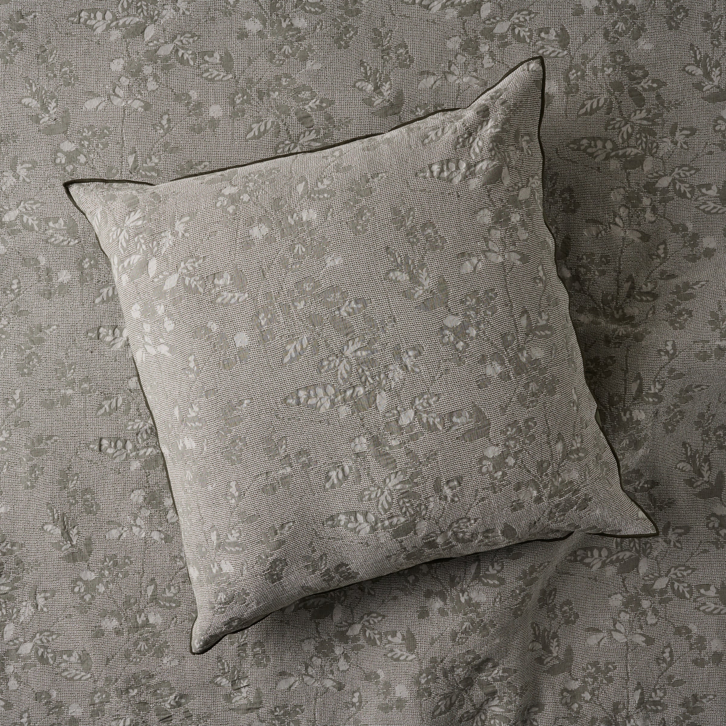 Willow Floral Jacquard Sham - Image 2