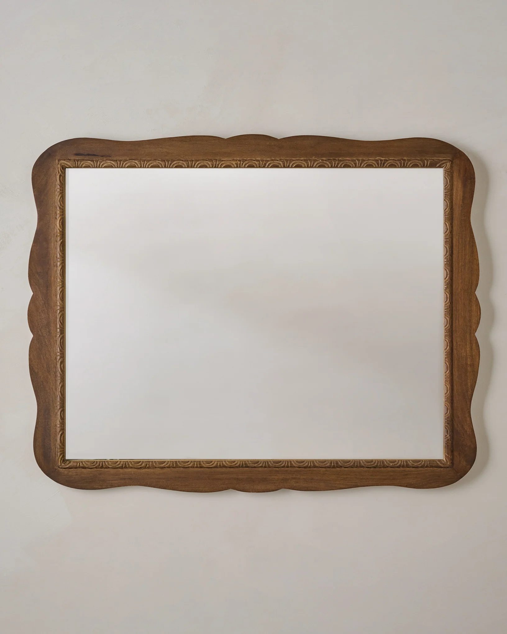 Caroline Carved Wood Mirror - Image 2