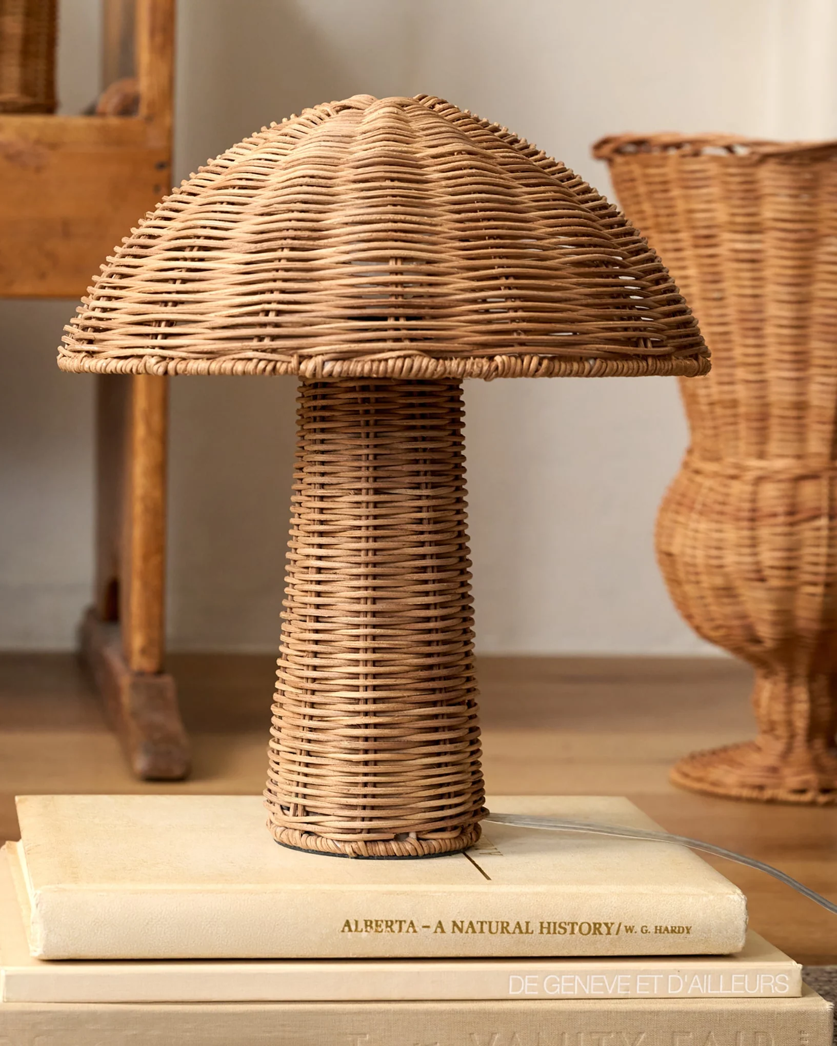 Woodland Rattan Table Lamp