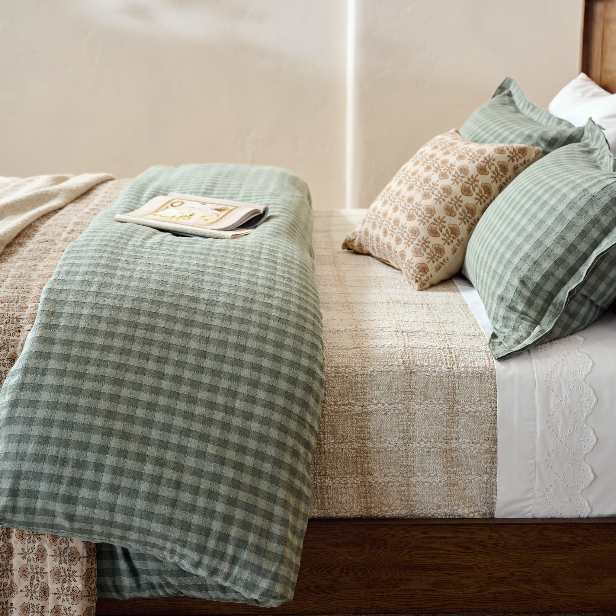 Woven Grid Coverlet - Image 5