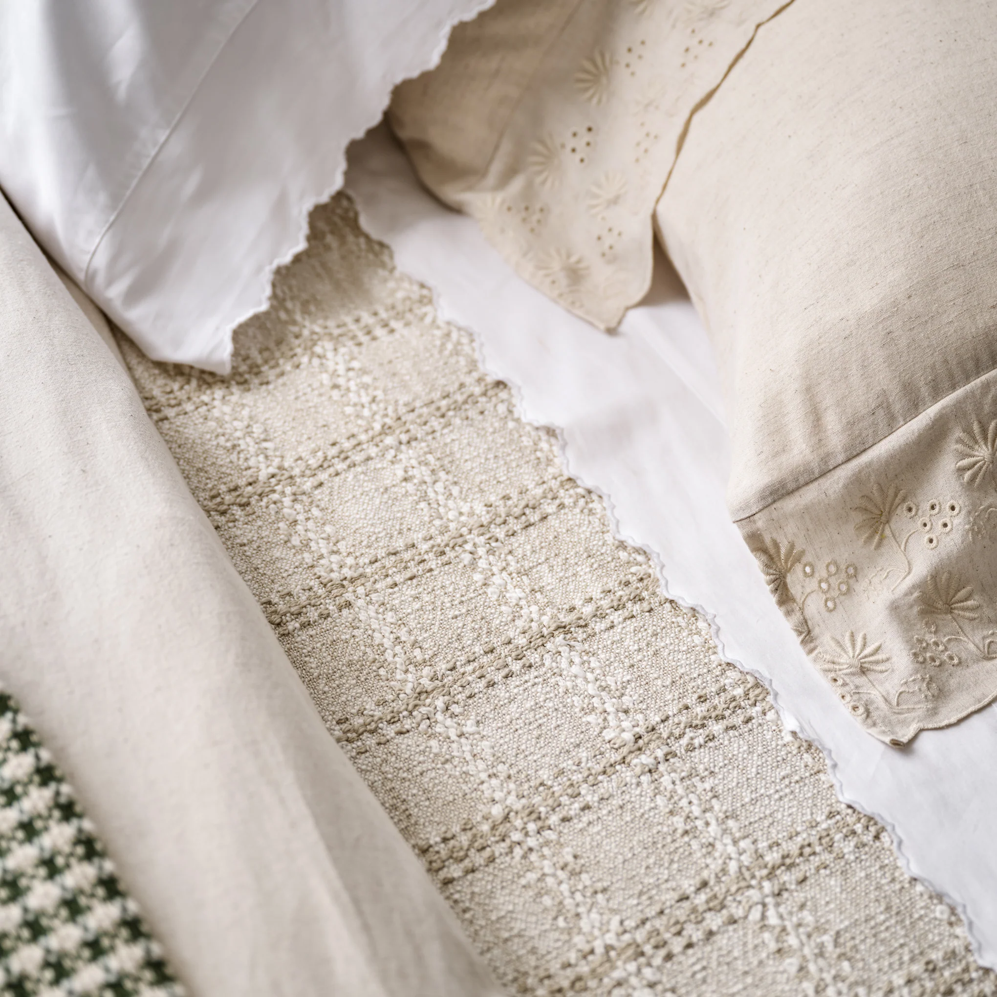 Woven Grid Coverlet - Image 9